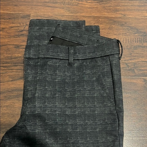 Kut From The Kloth Diana Skinny Black Charcoal Patterned Mid Rise Trousers 12 - Picture 7 of 16